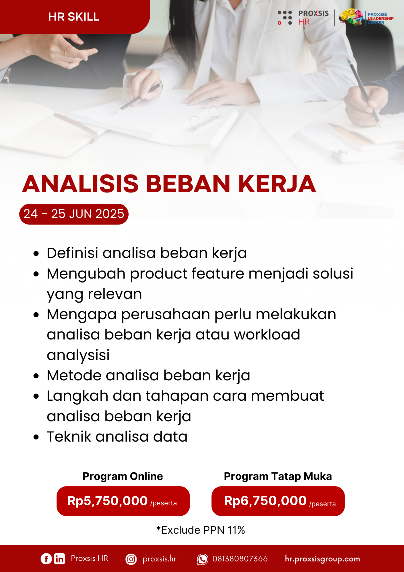 Analisis Beban Kerja