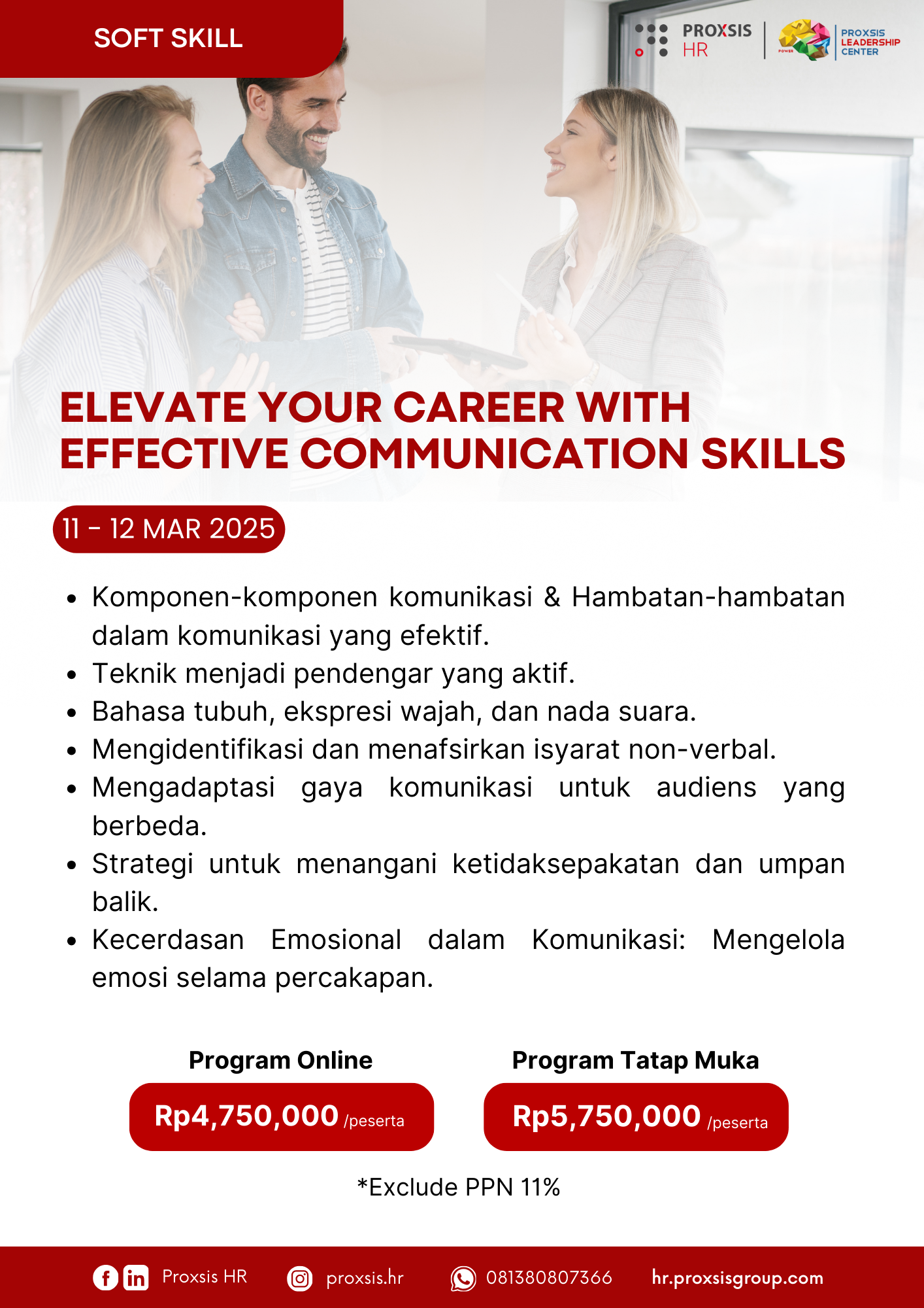 Elevate Your Career with Effective Communication Skills