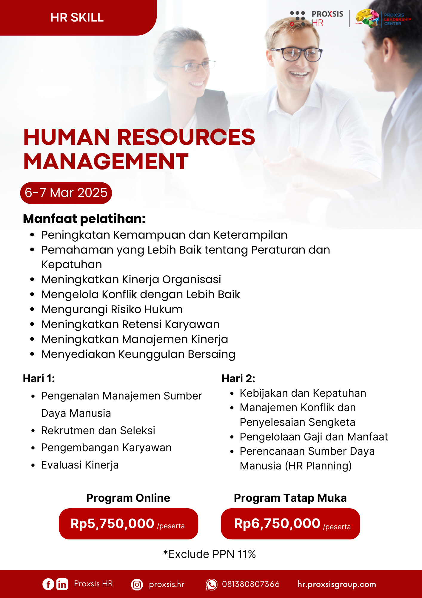 Human Resources Management