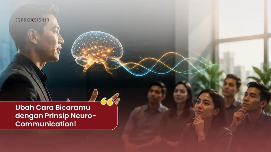 ilustrasi otak manusia merespons neuro communication