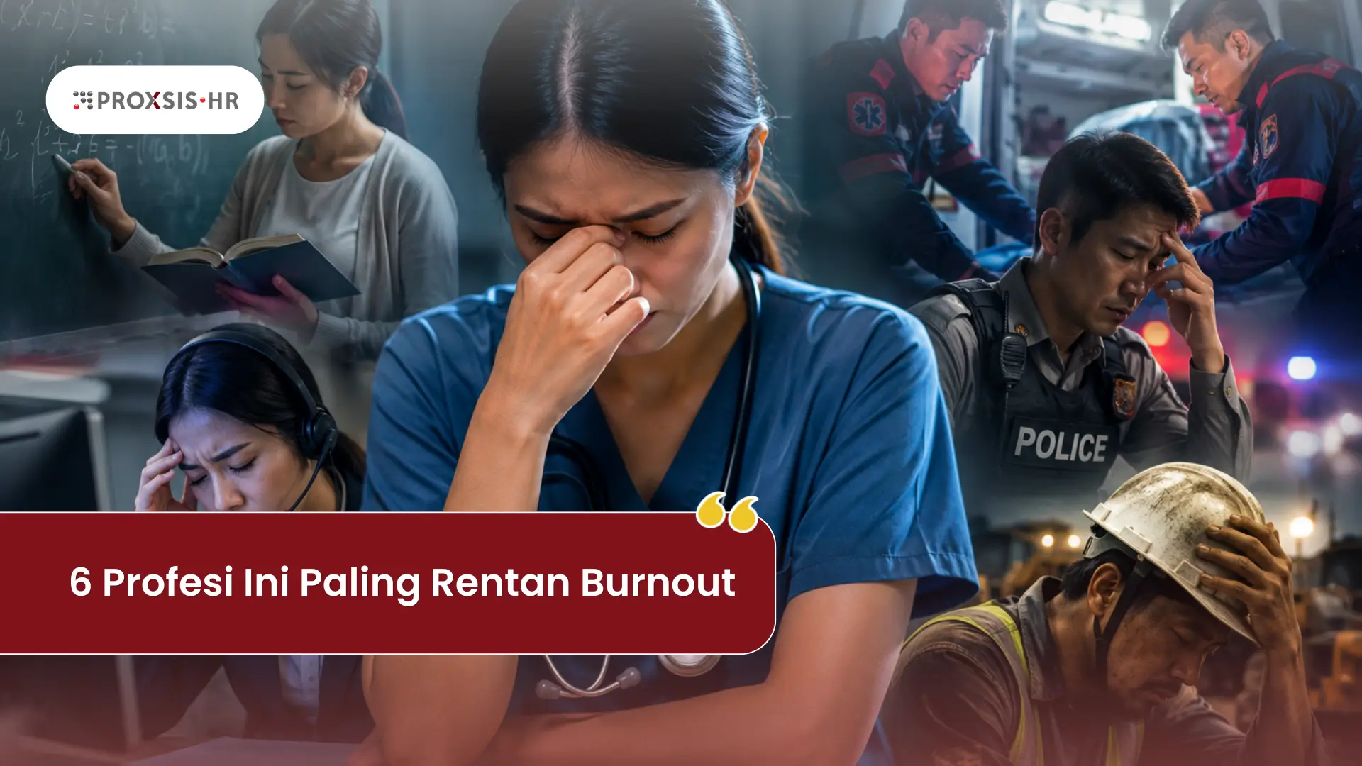 Bukan Cuma Pekerja Kantor, 6 Profesi Ini Paling Rentan Burnout